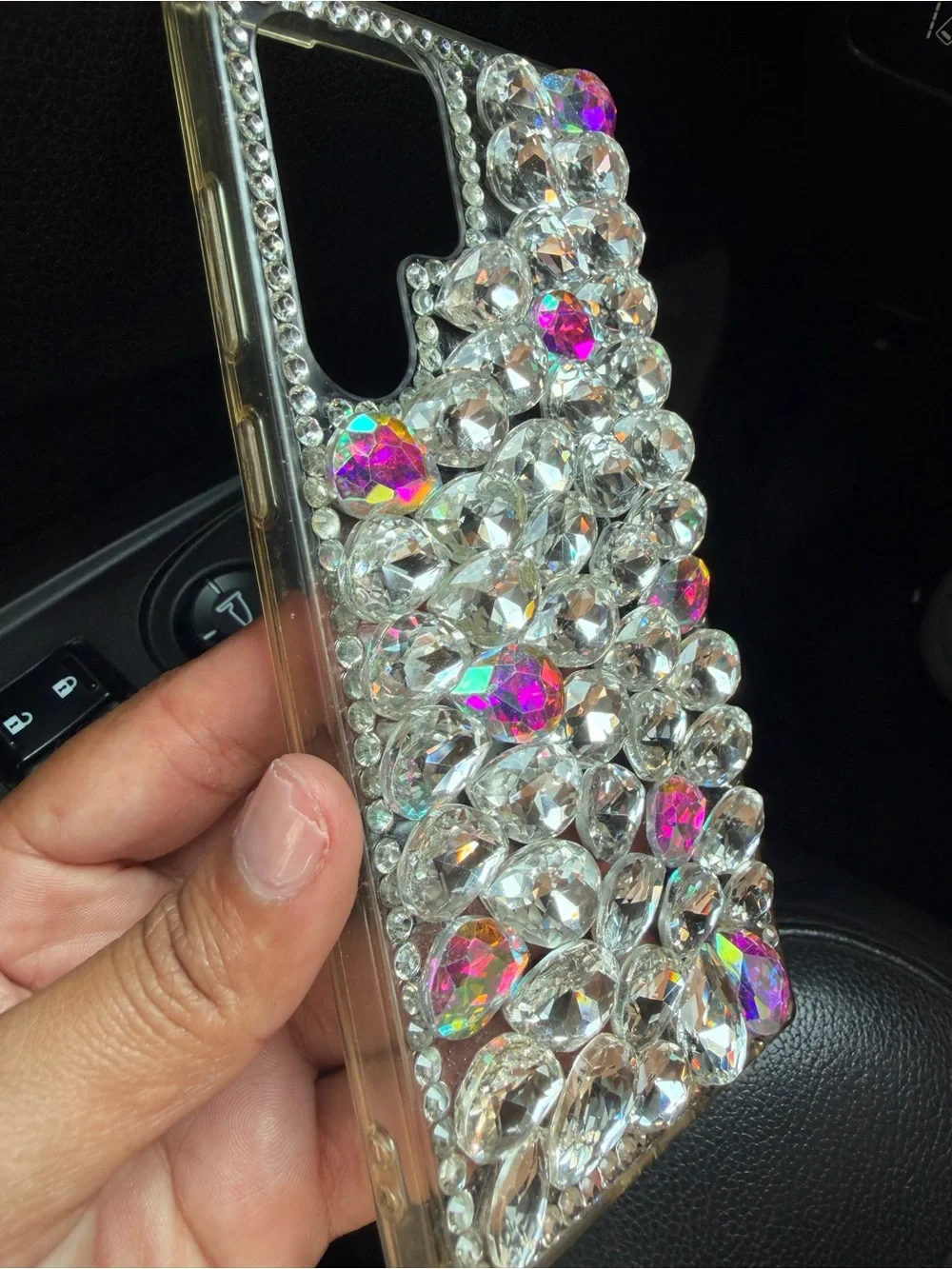 SHEIN glamorous rhinestone